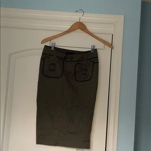 authentic robert cavalli pencil skirt